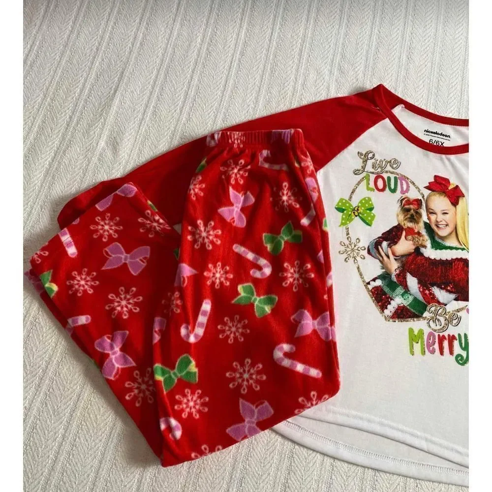 Disney Girls Size 10/12 Princes 2 Piece “Time To Sparkle” Pajama Set